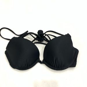 Black Hollister Bikini Top
